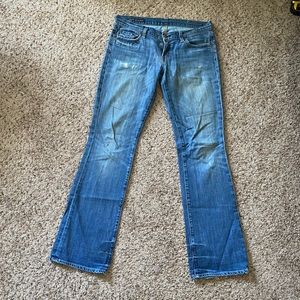 Citizens of Humanity Low waist boot boho stretch